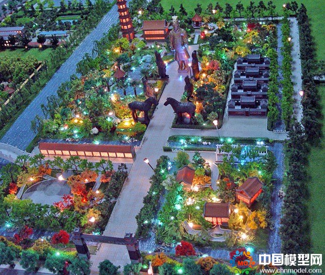 古建筑模型，古建沙盤(pán)模型