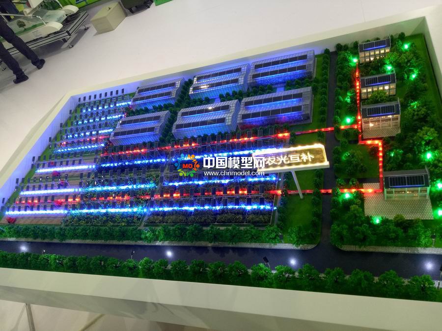 農(nóng)光互補(bǔ)沙盤模型