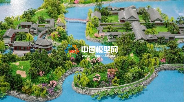 大型皇家園林沙盤(pán)模型重現(xiàn)圓明園昔日輝煌