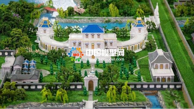 大型皇家園林沙盤(pán)模型重現(xiàn)圓明園昔日輝煌