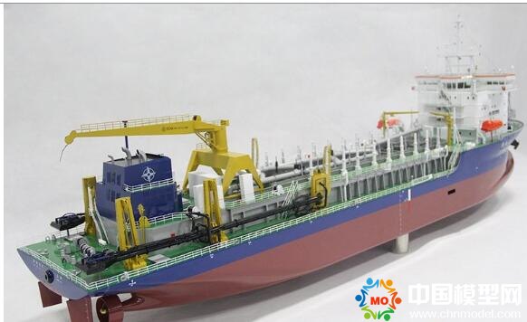 自航耙吸挖泥船“新?；?”模型