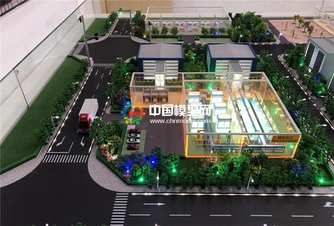 智能物流演示沙盤(pán)模型