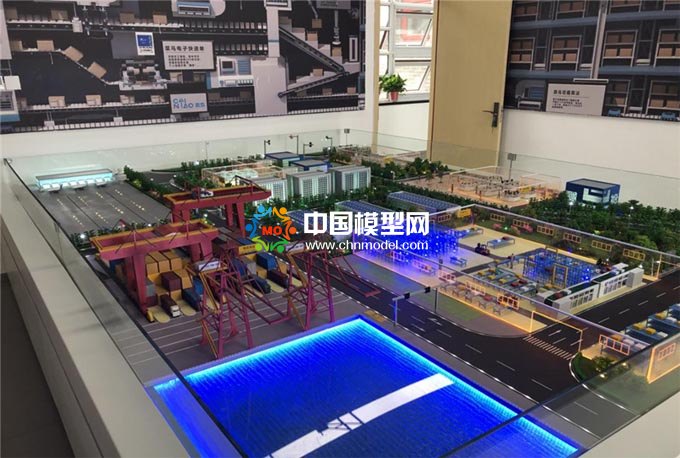 智能物流演示沙盤(pán)模型