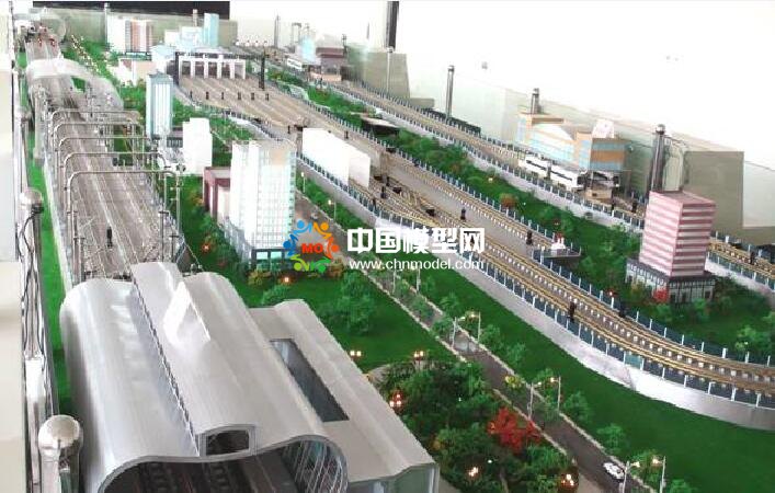 軌道交通地鐵沙盤