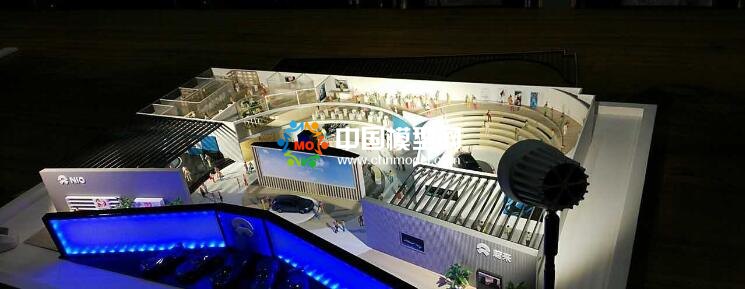 汽車(chē)展廳沙盤(pán)模型