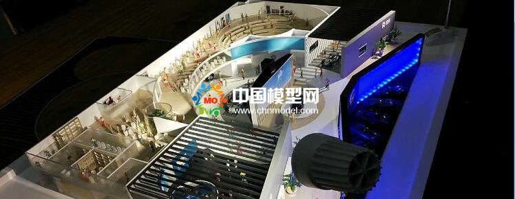 汽車(chē)展廳沙盤(pán)模型