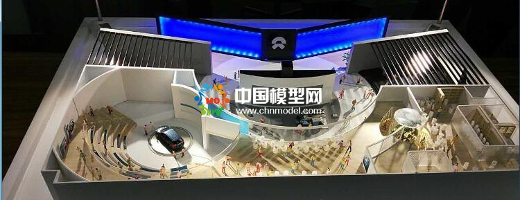 汽車(chē)展廳沙盤(pán)模型