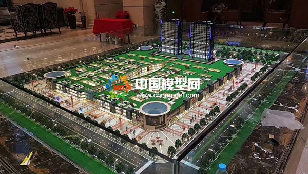 長沙商貿(mào)城建筑模型