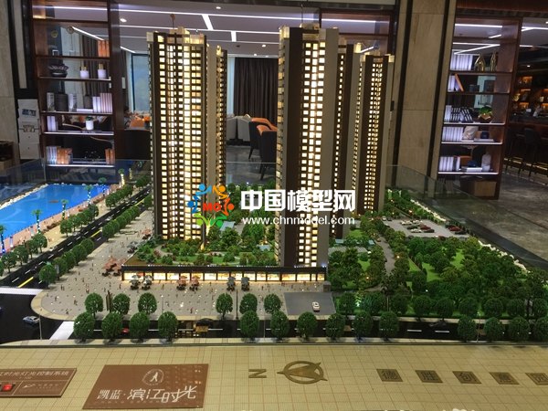 濱江時(shí)光園樓盤沙盤模型