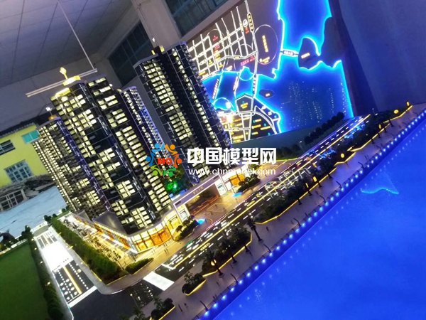 陽光城項目建筑模型