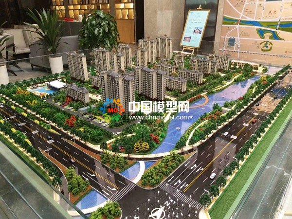 天潤(rùn)國(guó)際公館售樓建筑模型