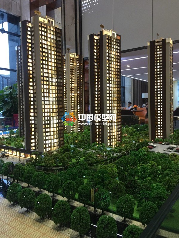 濱江時(shí)光園樓盤沙盤模型