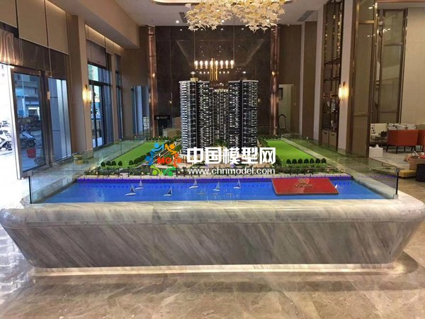 四會半島售樓部沙盤