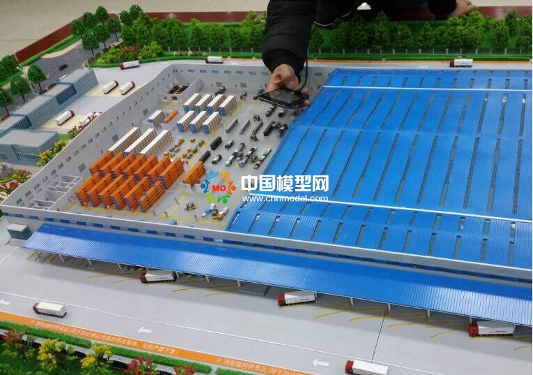 智慧倉儲物流沙盤模型