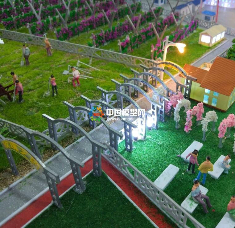 農業(yè)旅游觀光生態(tài)莊園沙盤模型