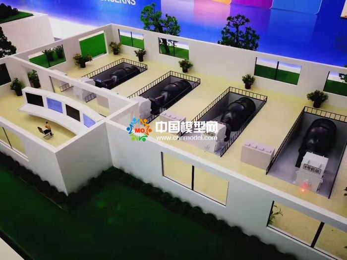 智能機電一體化終端沙盤模型