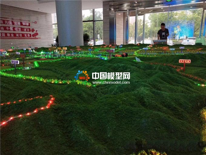 公路交通規(guī)劃沙盤(pán)模型