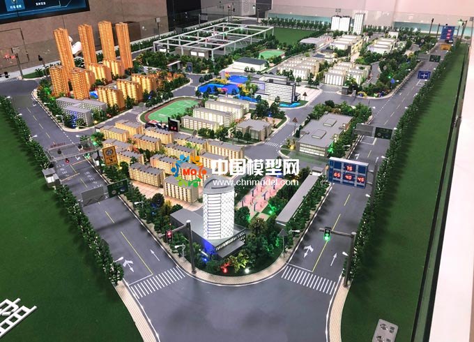 學(xué)院智能交通實訓(xùn)系統(tǒng)沙盤模型