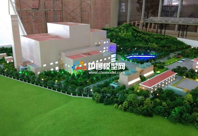 生活垃圾焚燒發(fā)電項(xiàng)目沙盤(pán)模型