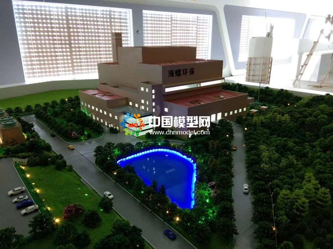 生活垃圾焚燒發(fā)電項(xiàng)目沙盤(pán)模型