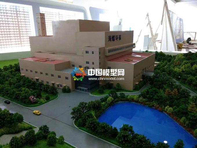 生活垃圾焚燒發(fā)電項(xiàng)目沙盤(pán)模型