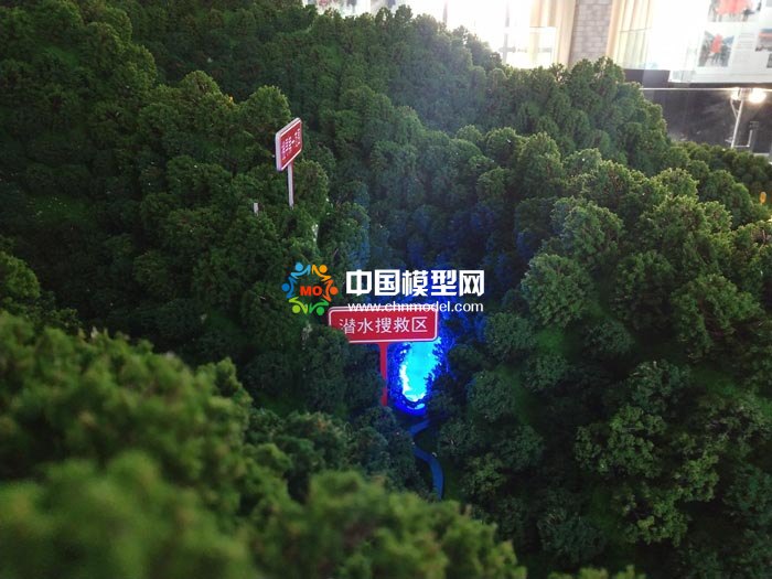 聯(lián)合搜救場(chǎng)景模擬沙盤模型