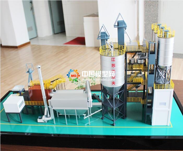 干粉砂漿成套設(shè)備沙盤(pán)模型