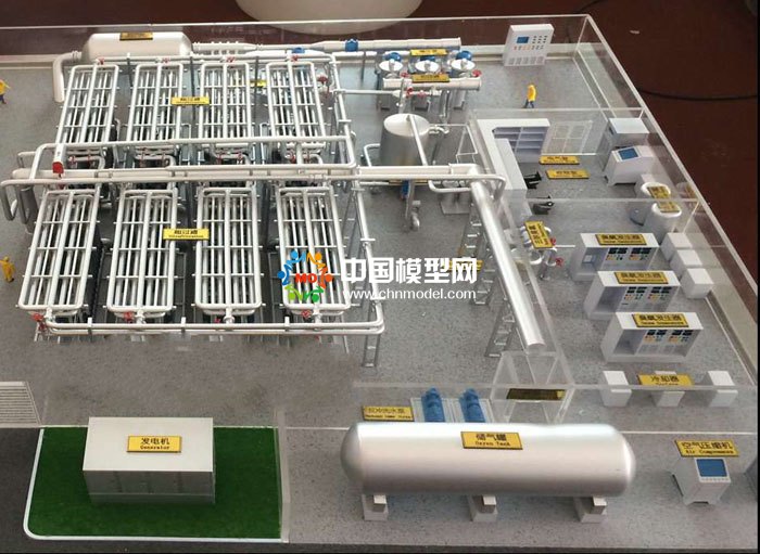 廢水零排放沙盤模型