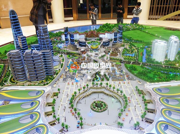 滇池國(guó)際會(huì)展公園沙盤模型