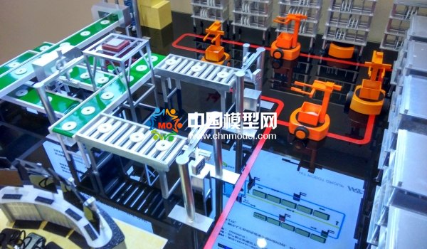 智慧工廠沙盤(pán)模型，生產(chǎn)線沙盤(pán)模型