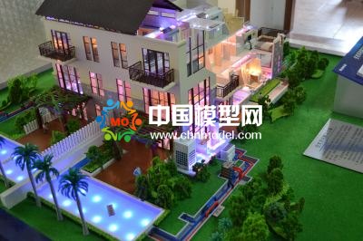 別墅沙盤(pán)模型的多種展現(xiàn)方式，燈光設(shè)計(jì)出彩地
