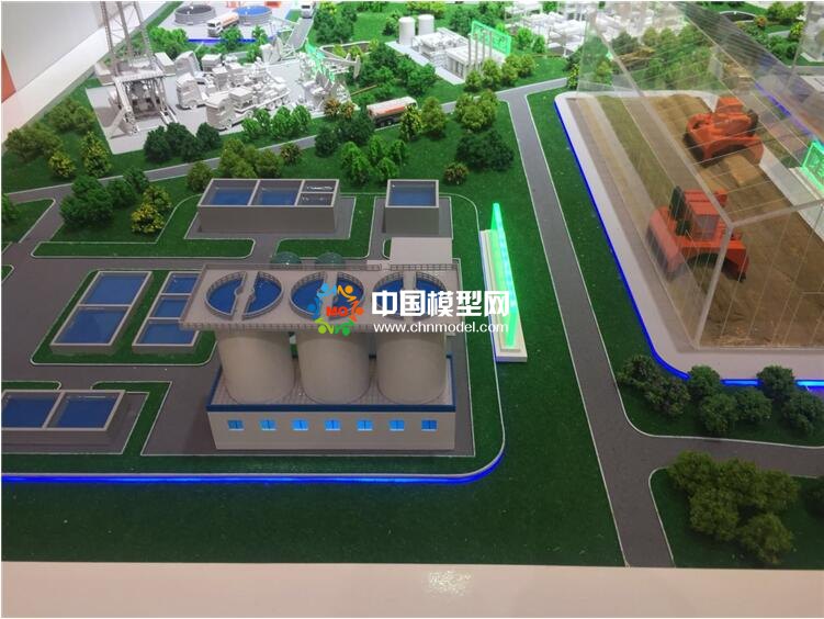 垃圾處理沙盤模型，廢固處理沙盤模型