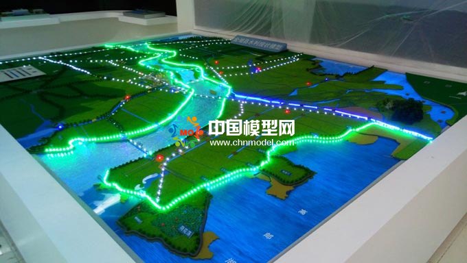 水利現(xiàn)狀沙盤(pán)模型