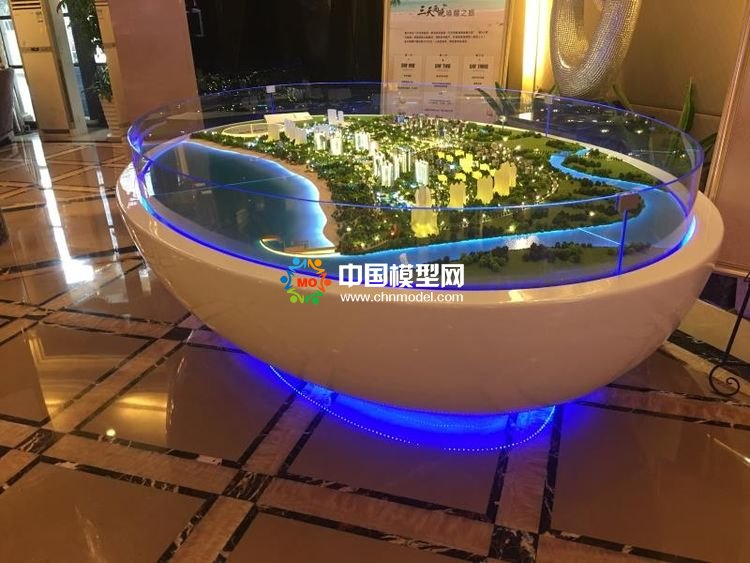 高檔樓盤模型底座，售樓部沙盤展臺(tái)（收藏）