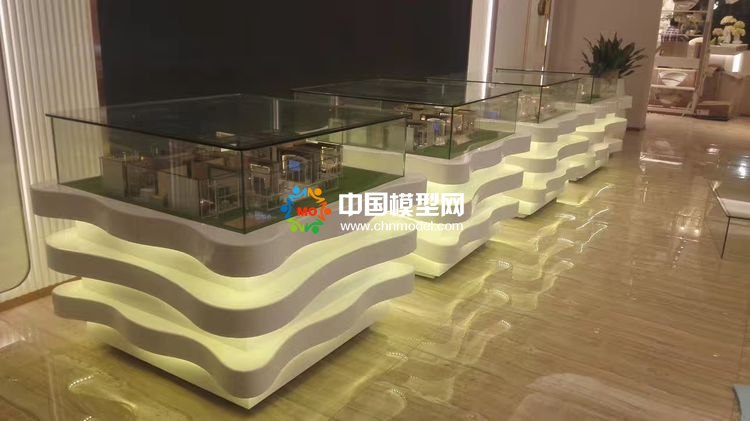 高檔樓盤模型底座，售樓部沙盤展臺(tái)（收藏）
