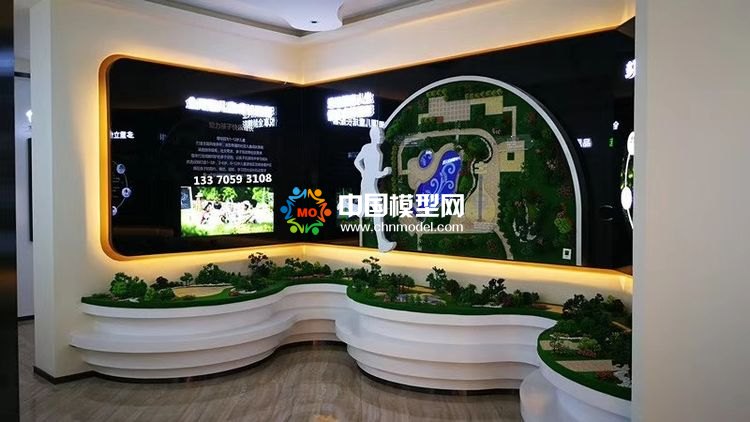 高檔樓盤模型底座，售樓部沙盤展臺(tái)（收藏）