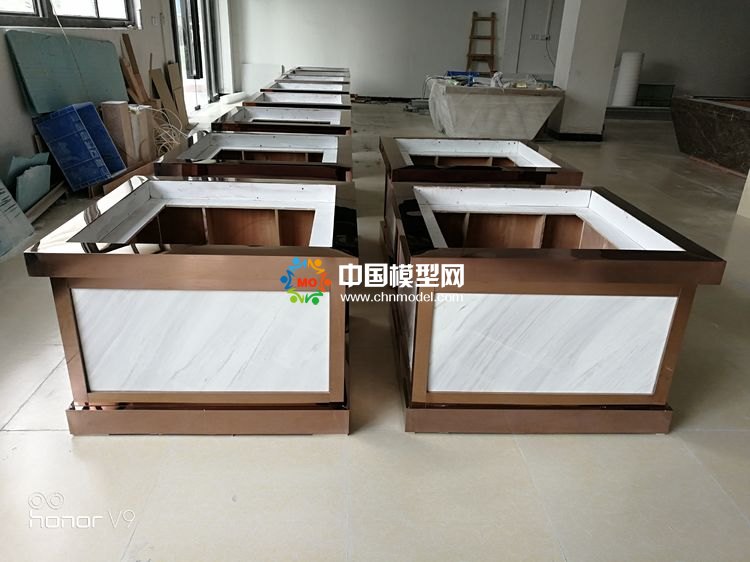 高檔樓盤模型底座，售樓部沙盤展臺(tái)（收藏）