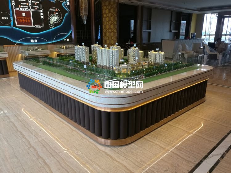 高檔樓盤模型底座，售樓部沙盤展臺(tái)（收藏）