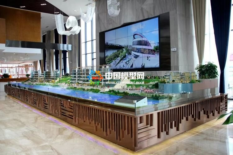 高檔樓盤模型底座，售樓部沙盤展臺(tái)（收藏）