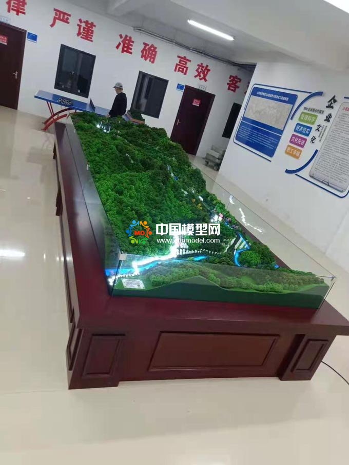 路橋集團322國道景寧段項目沙盤模型