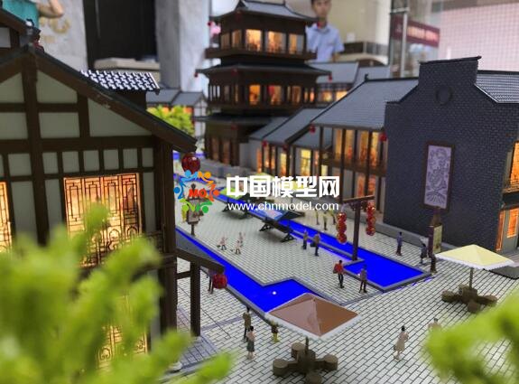 風(fēng)情古鎮(zhèn)沙盤模型