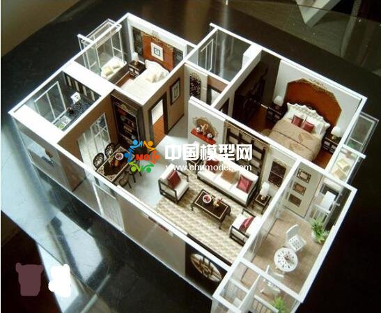 用了5分鐘時間，終于整理出這些戶型模型照片