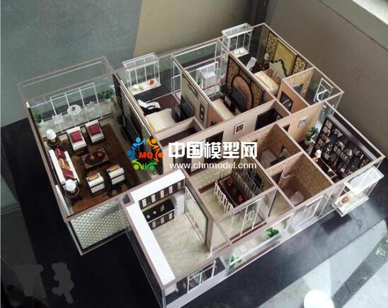 用了5分鐘時間，終于整理出這些戶型模型照片