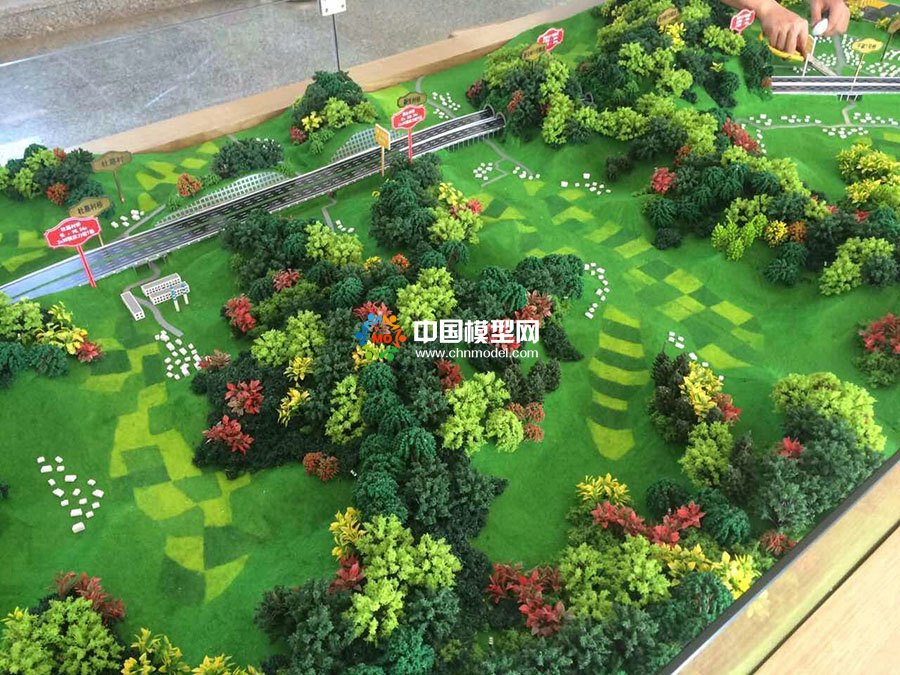 繞城高速沙盤模型