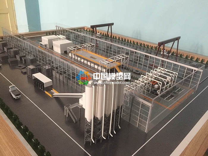 預制生產(chǎn)線沙盤模型                                            