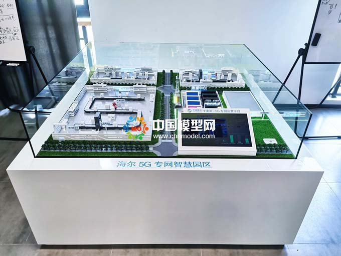 5G智慧工廠沙盤模型