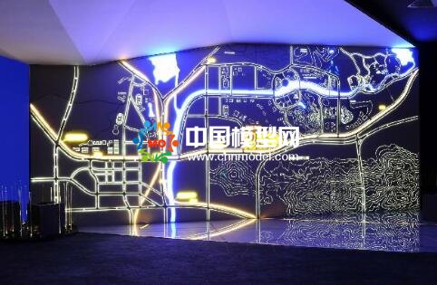 樓盤區(qū)域壁掛模型根據(jù)項目項目特色選材