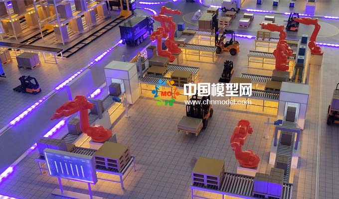 廣西智能制造促進(jìn)中心沙盤模型