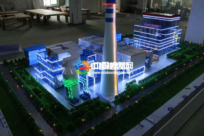 廢氣處理設備模型