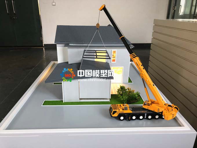 建筑裝配式別墅模型